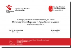 Ergoterapi Kongresi Davetiye